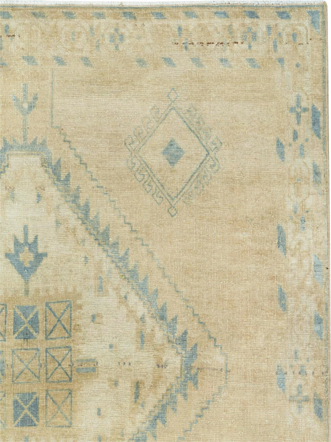 Vintage Persian Afshar Rug, No.26966 - Staging