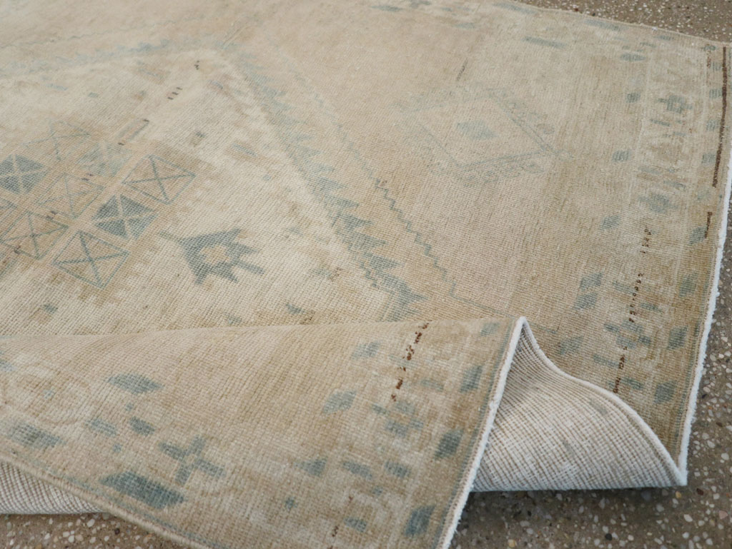 Vintage Persian Afshar Rug, No.26966 - Staging