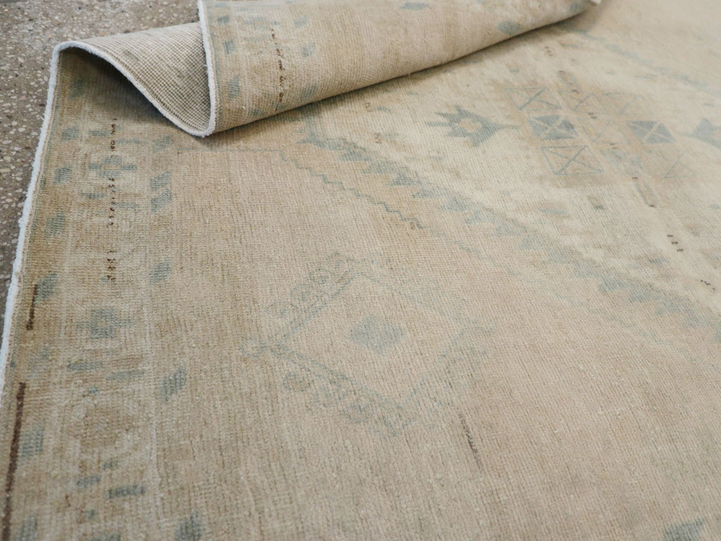 Vintage Persian Afshar Rug, No.26966 - Staging