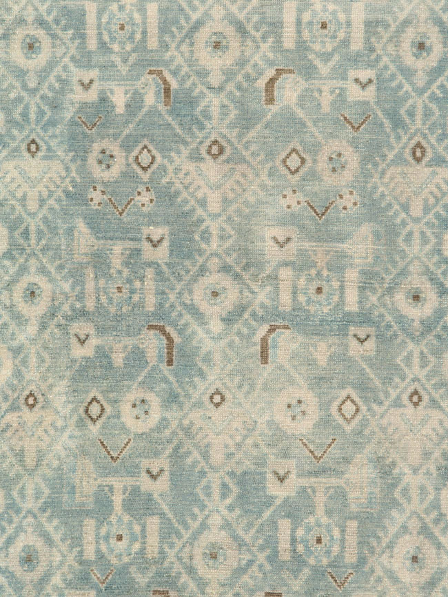 Vintage Persian Malayer Rug, No.26969 - Staging