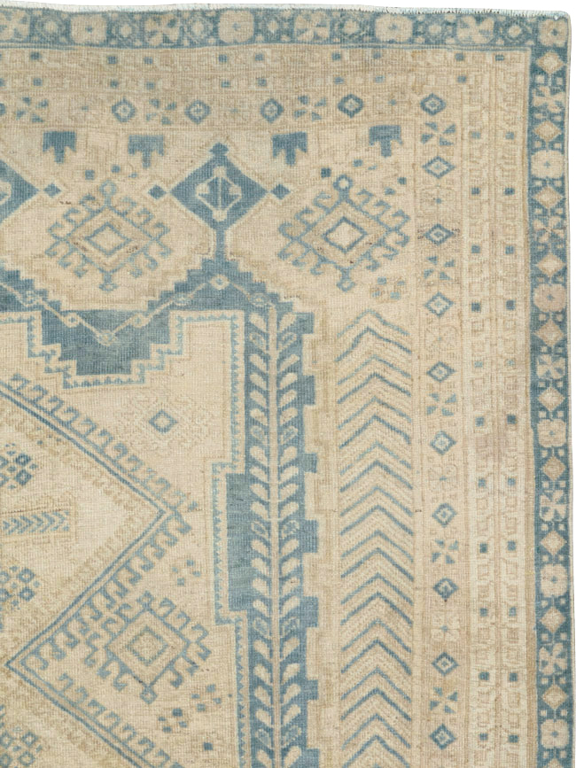 Vintage Persian Afshar Rug, No.26970 - Staging