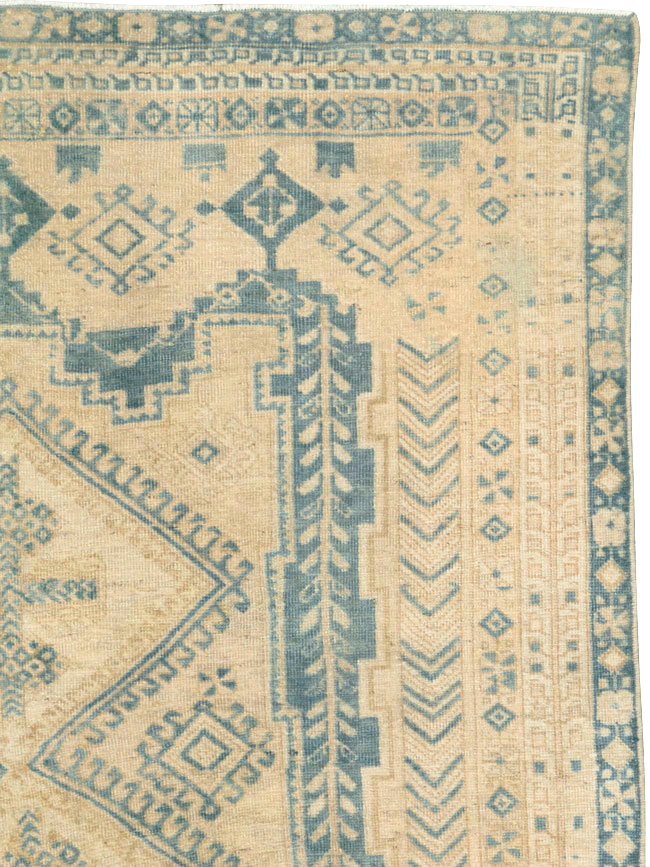 Vintage Persian Afshar Rug, No.26970 - Staging