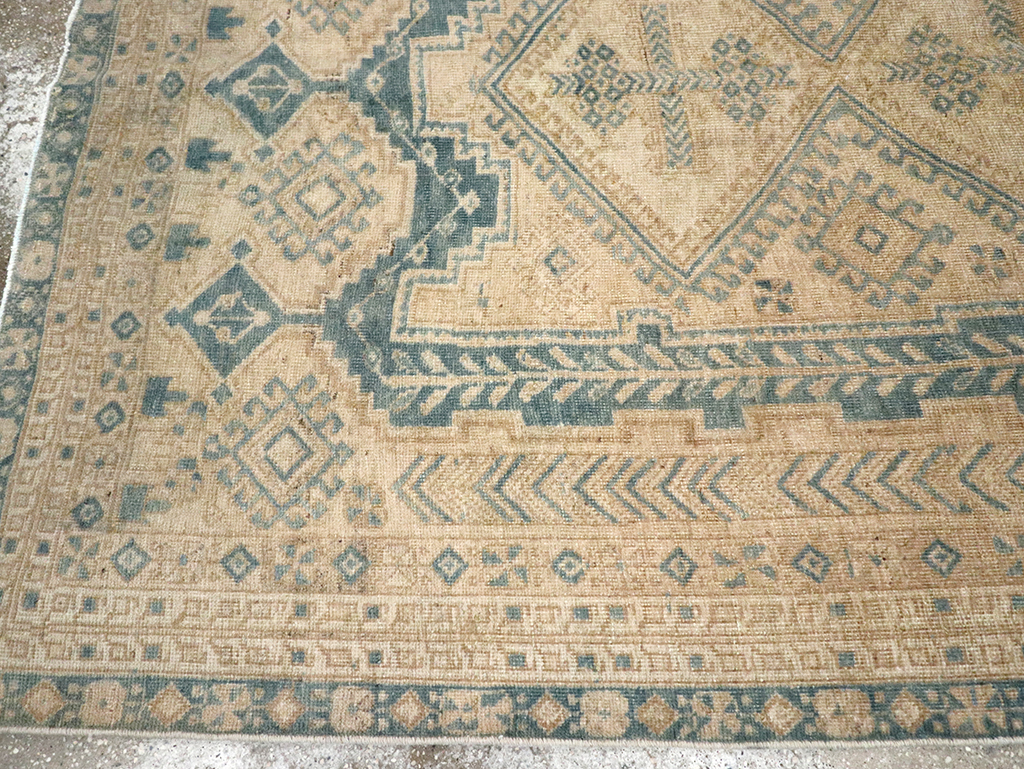 Vintage Persian Afshar Rug, No.26970 - Staging