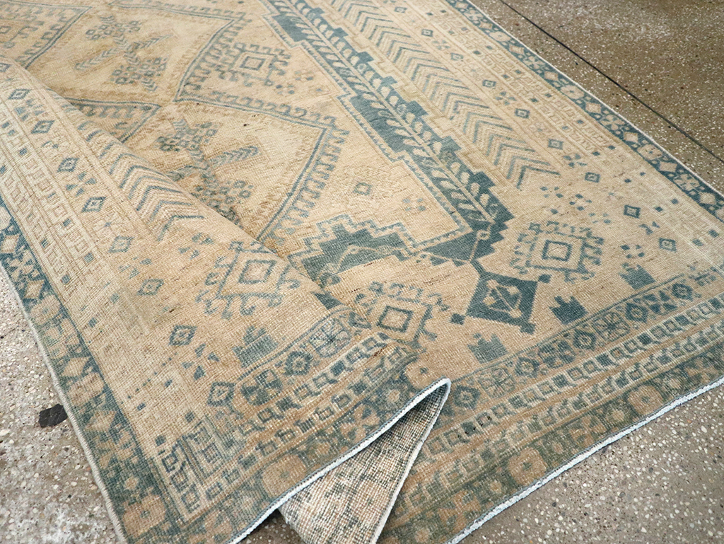 Vintage Persian Afshar Rug, No.26970 - Staging