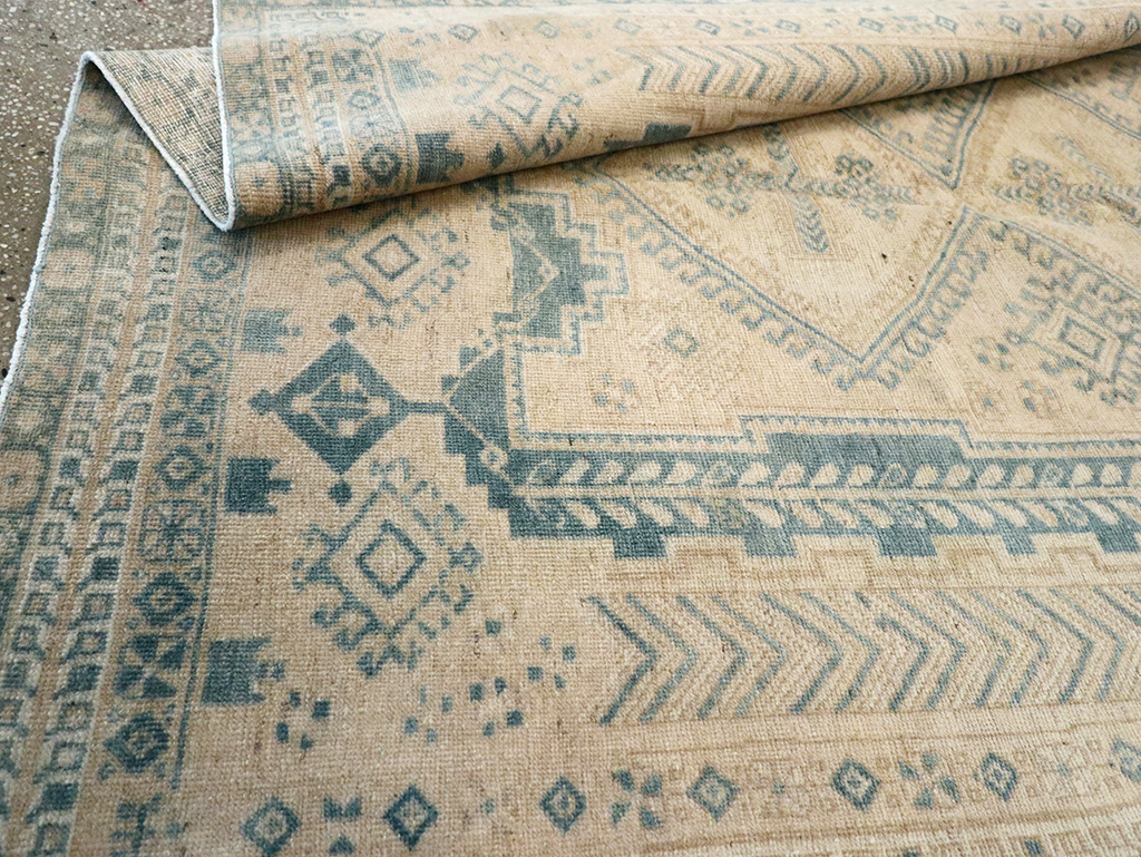 Vintage Persian Afshar Rug, No.26970 - Staging