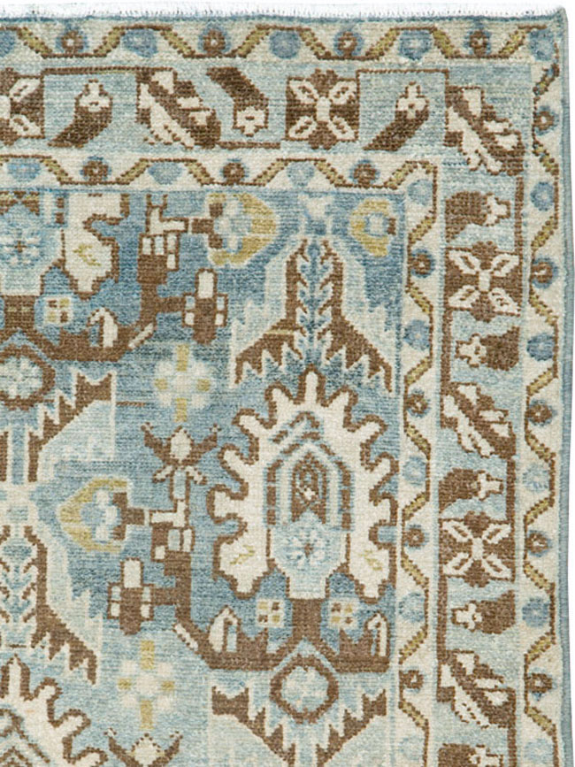 Antique Persian Malayer Rug, No.26972 - Staging