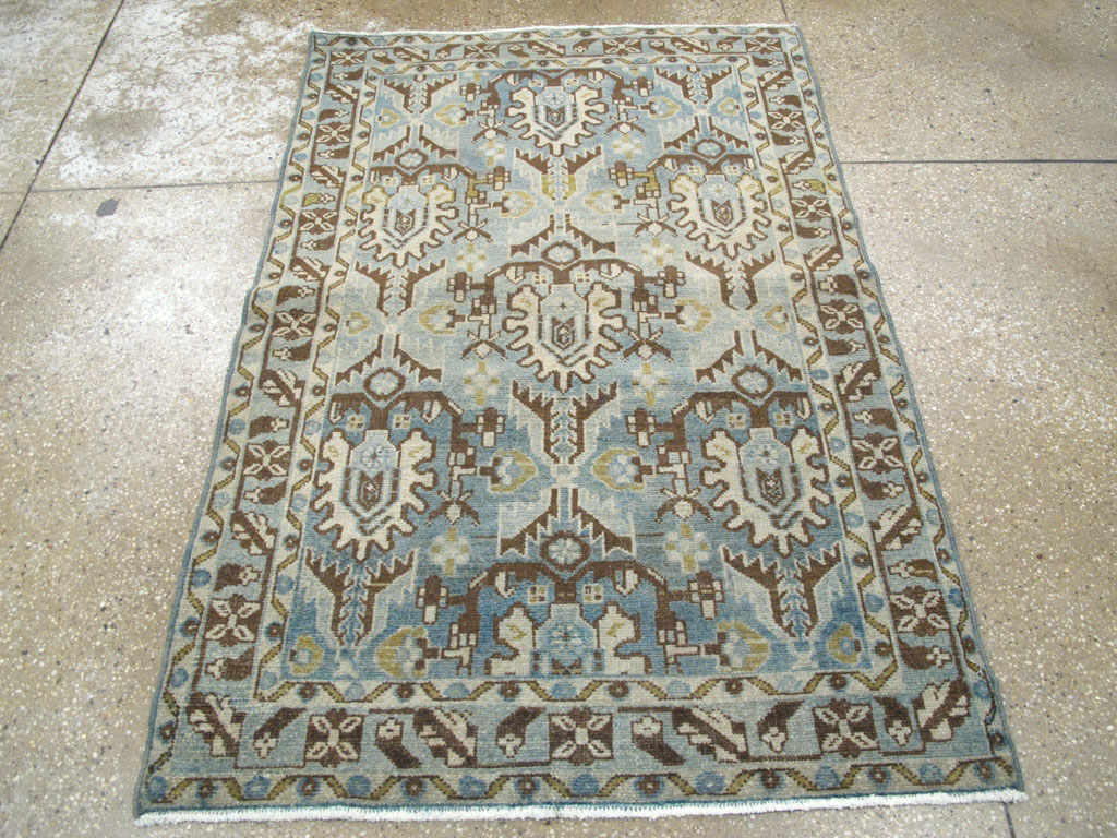Antique Persian Malayer Rug, No.26972 - Staging