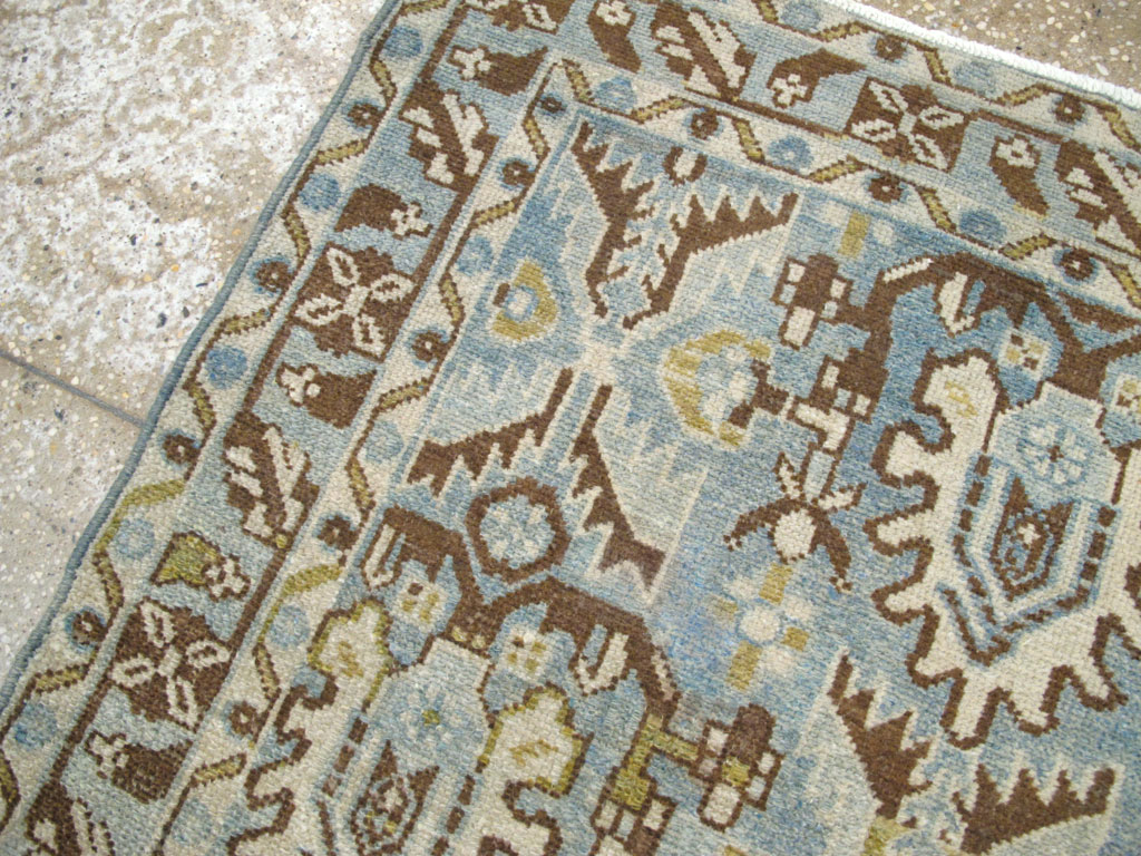 Antique Persian Malayer Rug, No.26972 - Staging