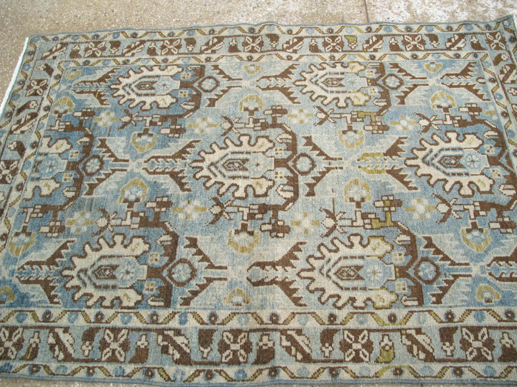Antique Persian Malayer Rug, No.26972 - Staging