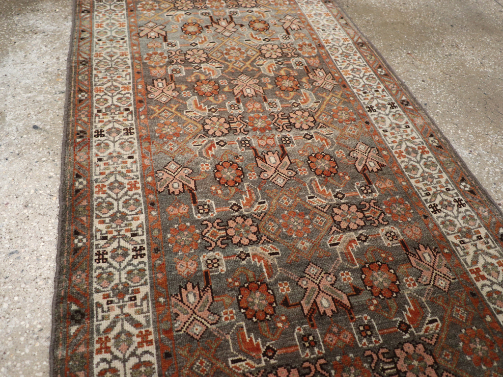 Antique Persian Malayer Runner, No.26974 - Staging