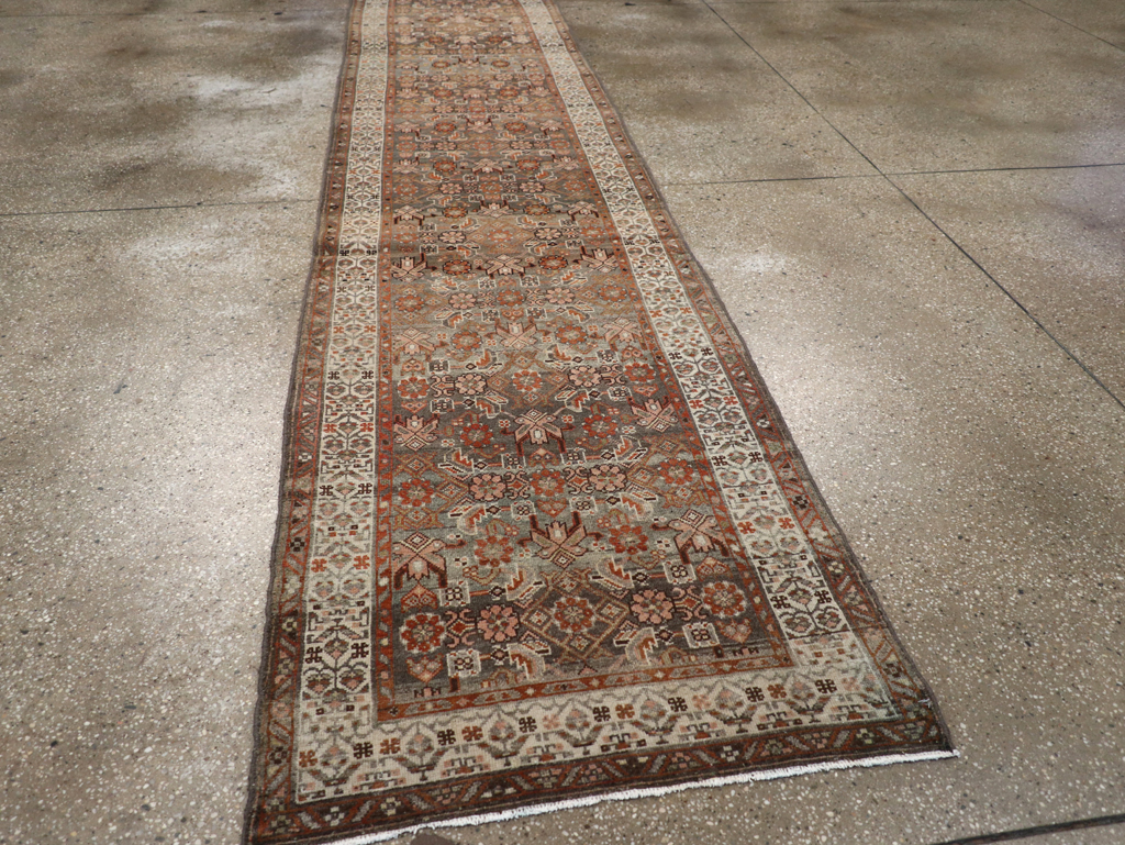 Antique Persian Malayer Runner, No.26974 - Staging