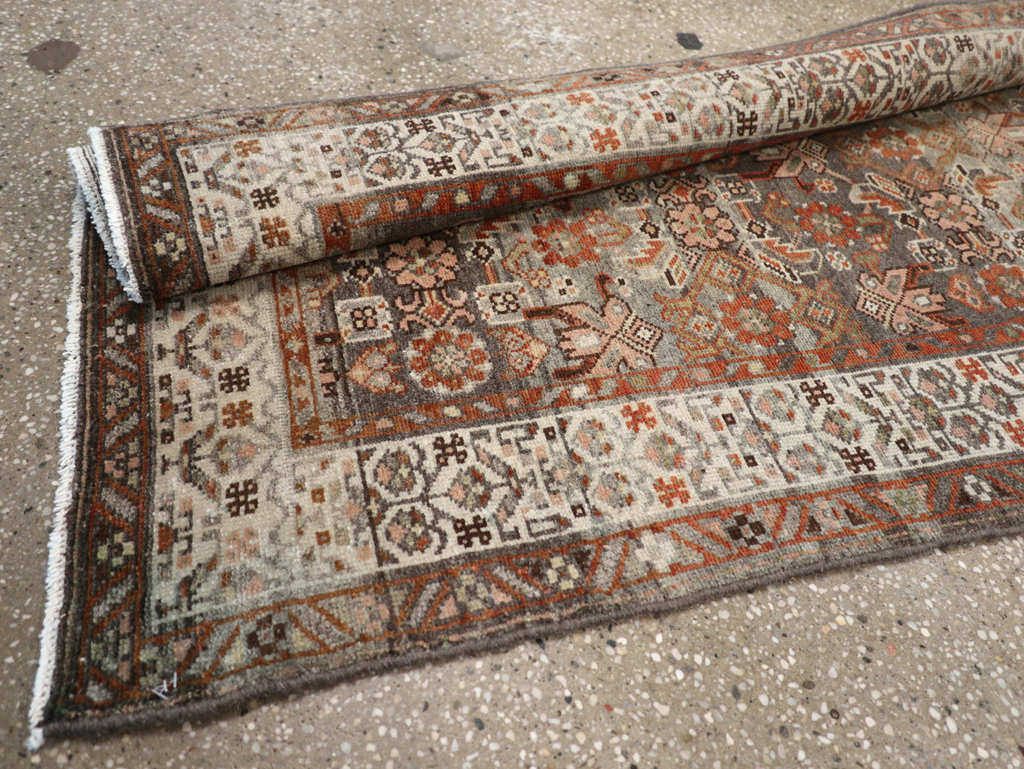 Antique Persian Malayer Runner, No.26974 - Staging