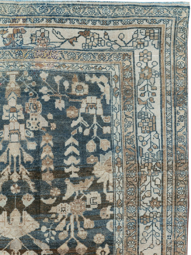 Antique Persian Malayer Wide Gallery Runner, No.26977 - Staging