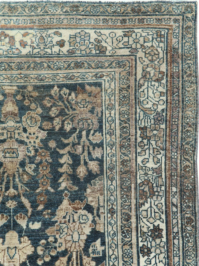 Antique Persian Malayer Wide Gallery Runner, No.26978 - Staging
