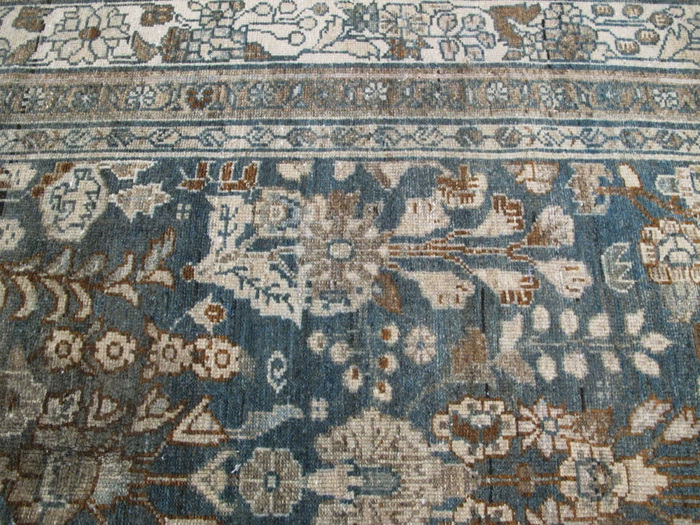 Antique Persian Malayer Wide Gallery Runner, No.26978 - Staging