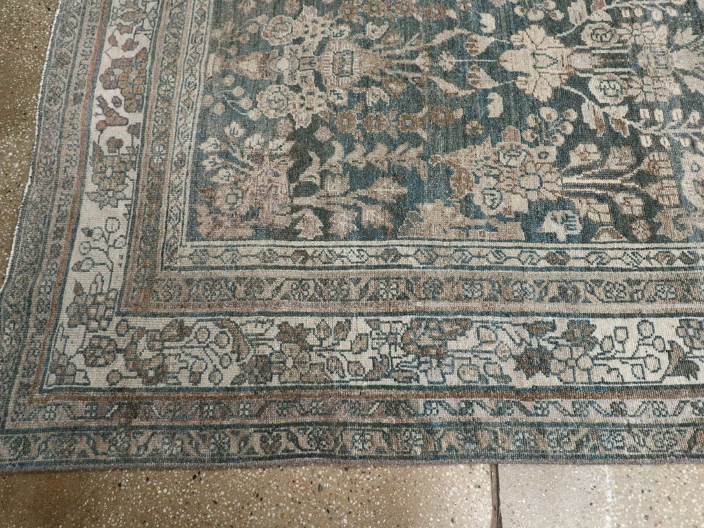 Antique Persian Malayer Wide Gallery Runner, No.26978 - Staging
