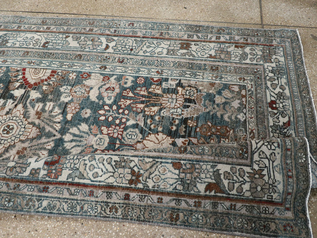 Antique Persian Malayer Wide Gallery Runner, No.26978 - Staging