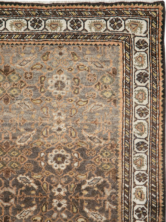 Vintage Persian Afshar Rug, No.26992 - Staging