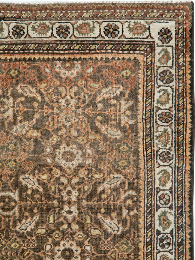 Vintage Persian Afshar Rug, No.26992 - Staging