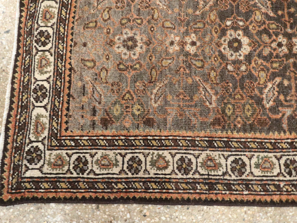 Vintage Persian Afshar Rug, No.26992 - Staging