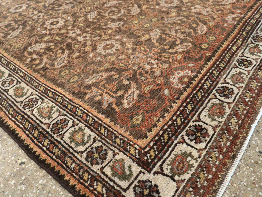 Vintage Persian Afshar Rug, No.26992 - Staging