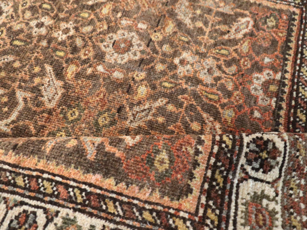 Vintage Persian Afshar Rug, No.26992 - Staging
