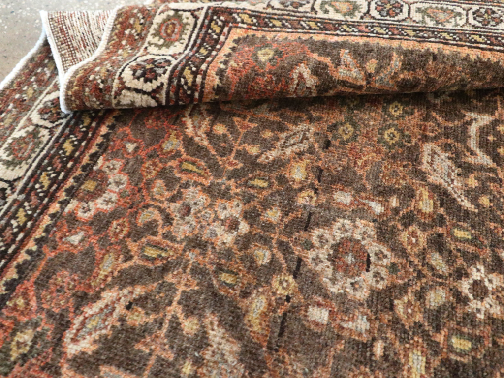 Vintage Persian Afshar Rug, No.26992 - Staging