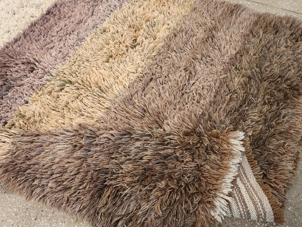 Vintage Moroccan Accent Rug, No.27001 - Staging