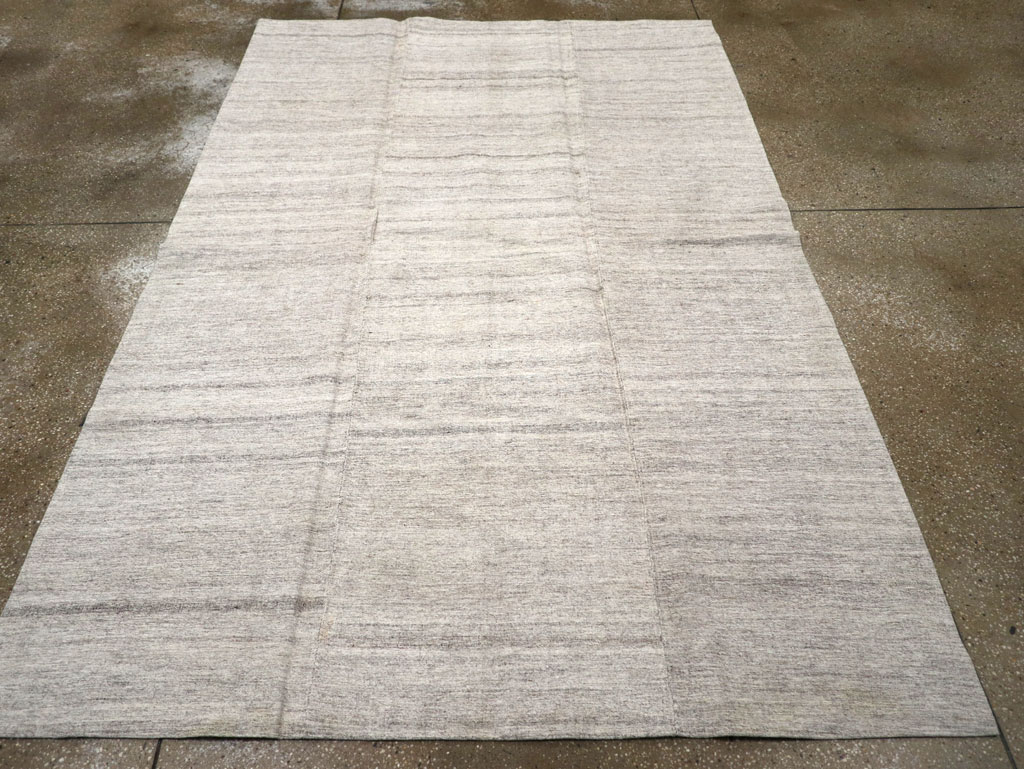 Vintage Turkish Flatweave Kilim Accent Rug, No.27011 - Staging