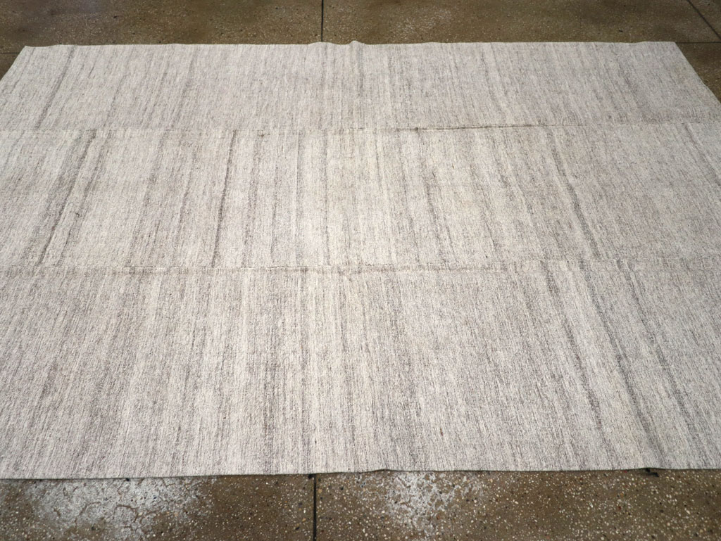 Vintage Turkish Flatweave Kilim Accent Rug, No.27011 - Staging