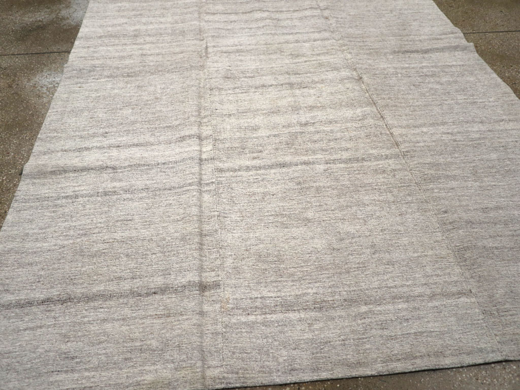 Vintage Turkish Flatweave Kilim Accent Rug, No.27011 - Staging