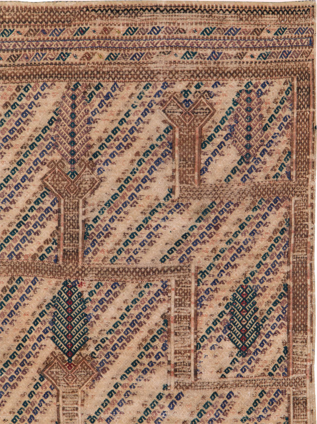 Antique Caucasian Verneh Flatweave, No.27032 - Staging