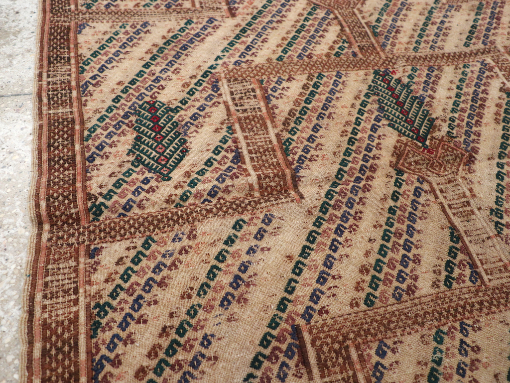 Antique Caucasian Verneh Flatweave, No.27032 - Staging