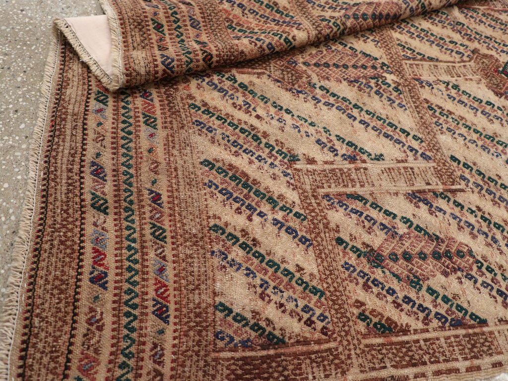 Antique Caucasian Verneh Flatweave, No.27032 - Staging