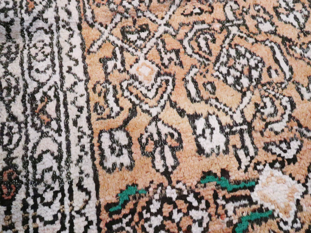 Vintage Persian Malayer Rug, No.27037 - Staging