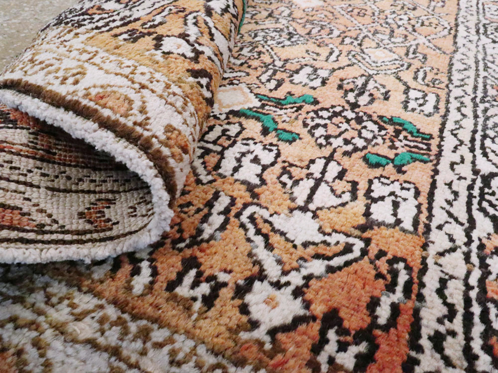 Vintage Persian Malayer Rug, No.27037 - Staging