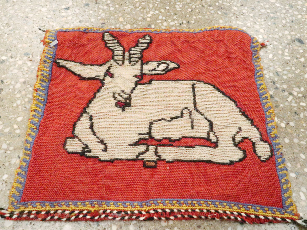 Vintage Persian Kilim, No.27038 - Staging