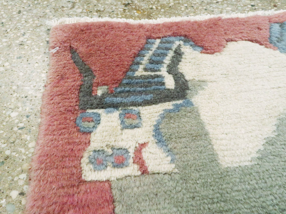 Modern Tibet Pictorial Rug, No.27044 - Staging