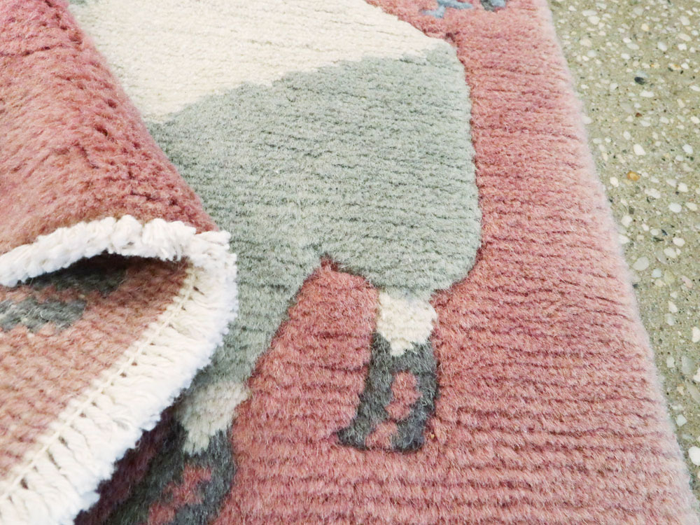 Modern Tibet Pictorial Rug, No.27044 - Staging