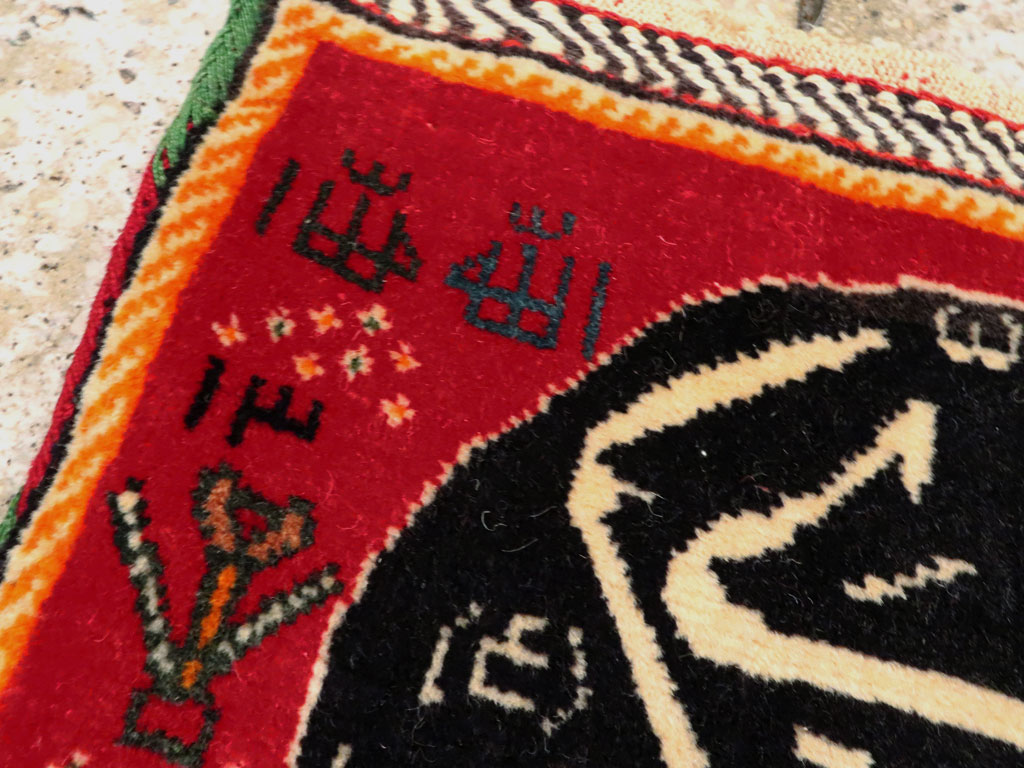 Vintage Persian Shiraz Bag, No.27054 - Staging