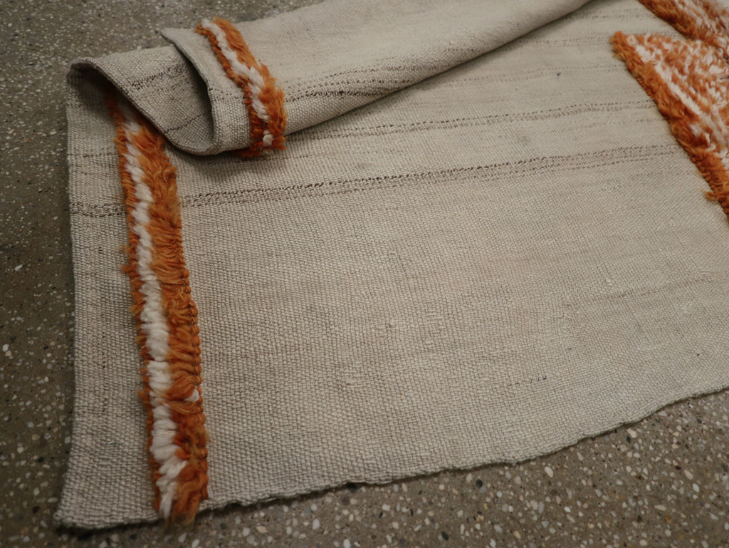 Modern Persian Flatweave, No.27055 - Staging