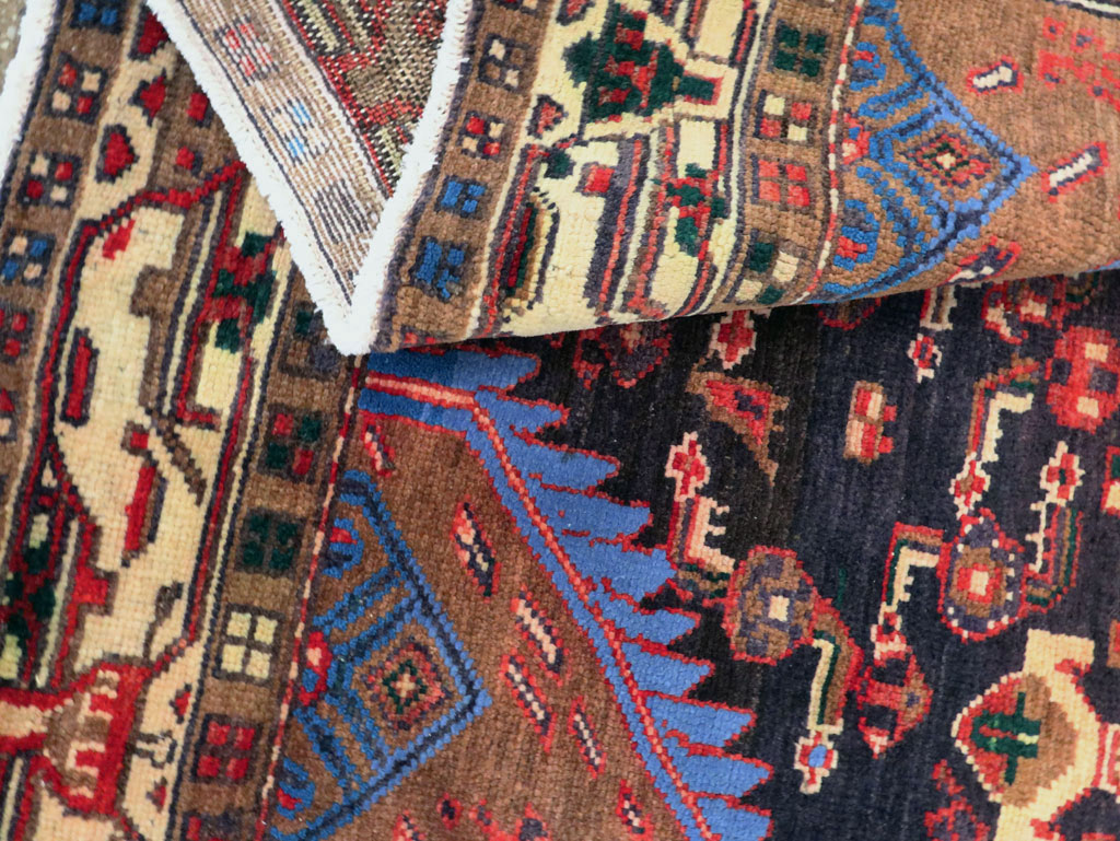 Vintage Persian Malayer Rug, No.27079 - Staging