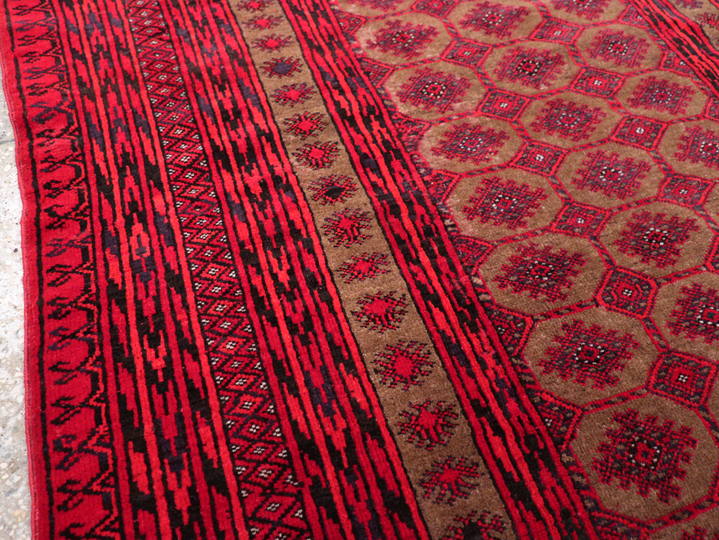 Vintage Turkoman Rug, No.27097 - Staging