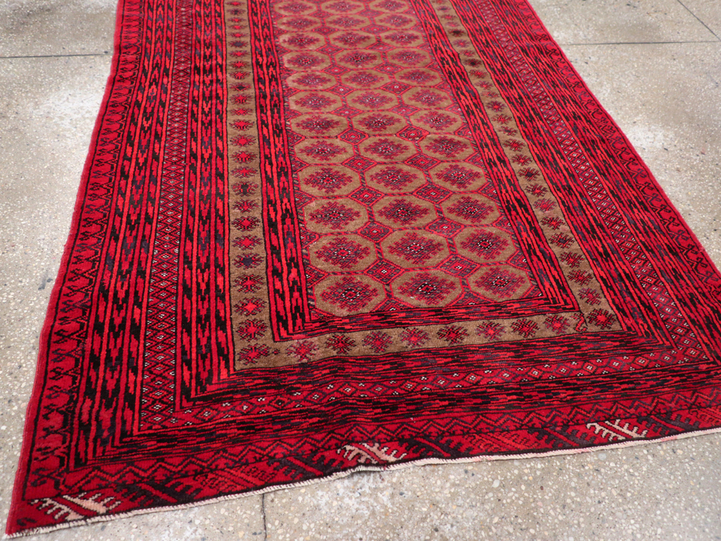 Vintage Turkoman Rug, No.27097 - Staging