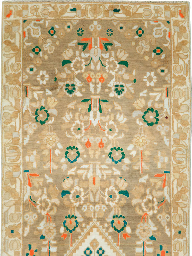 Vintage Persian Malayer Runner, No.27101 - Staging