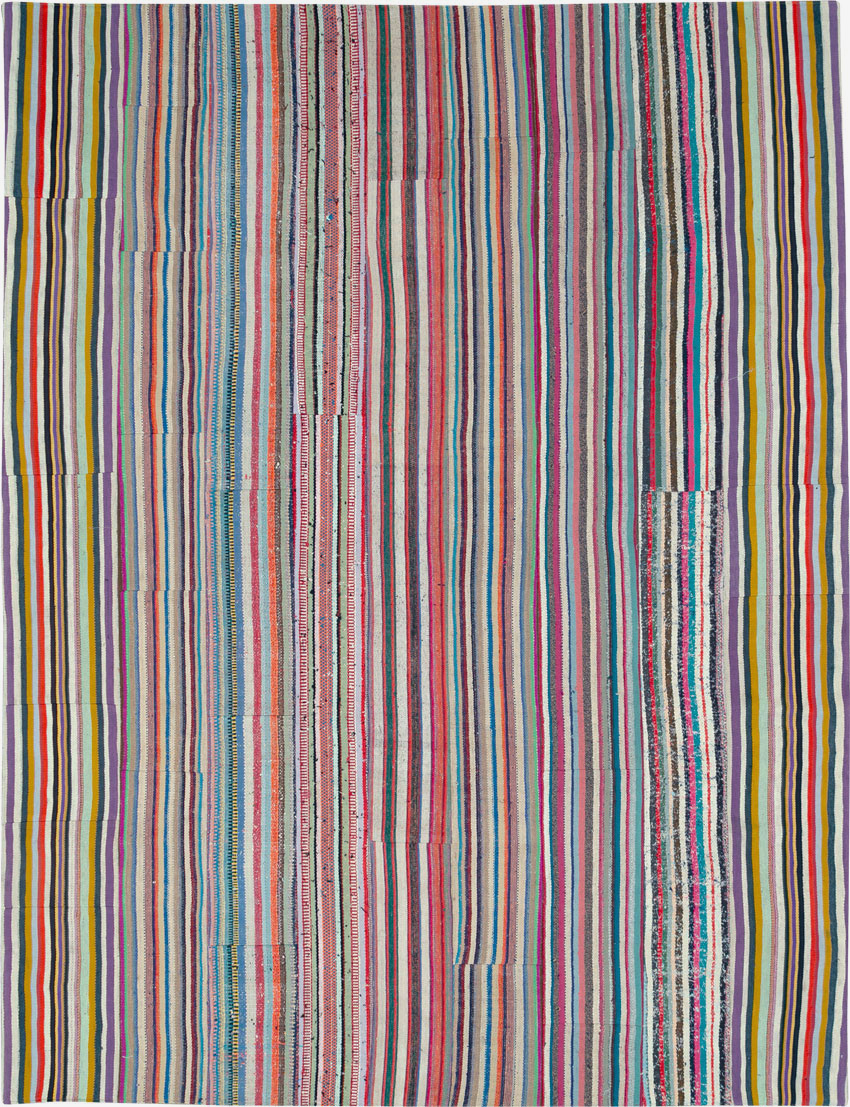 Vintage Turkish Flatweave, No.27149 - Staging