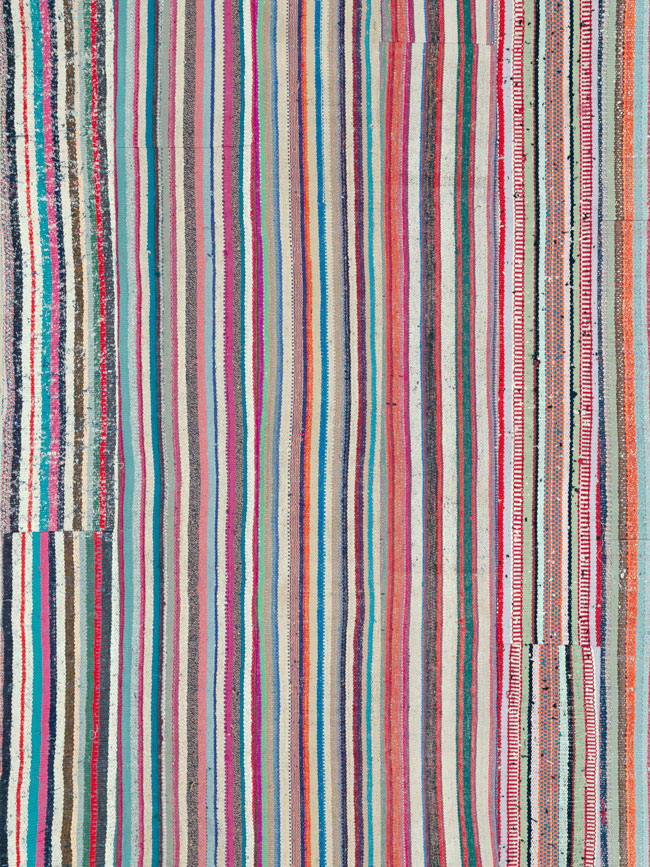 Vintage Turkish Flatweave, No.27149 - Staging