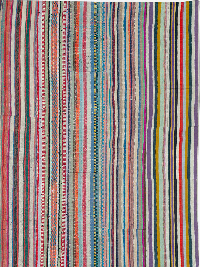 Vintage Turkish Flatweave, No.27149 - Staging