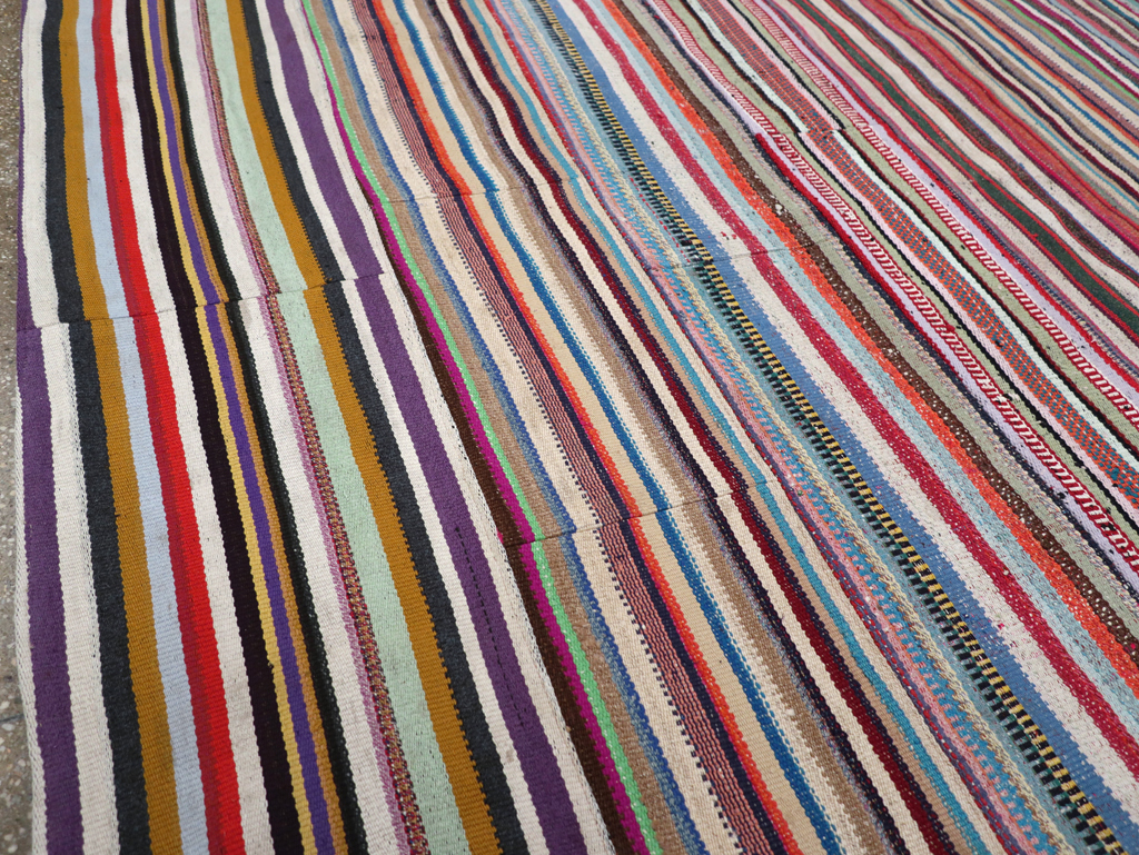 Vintage Turkish Flatweave, No.27149 - Staging