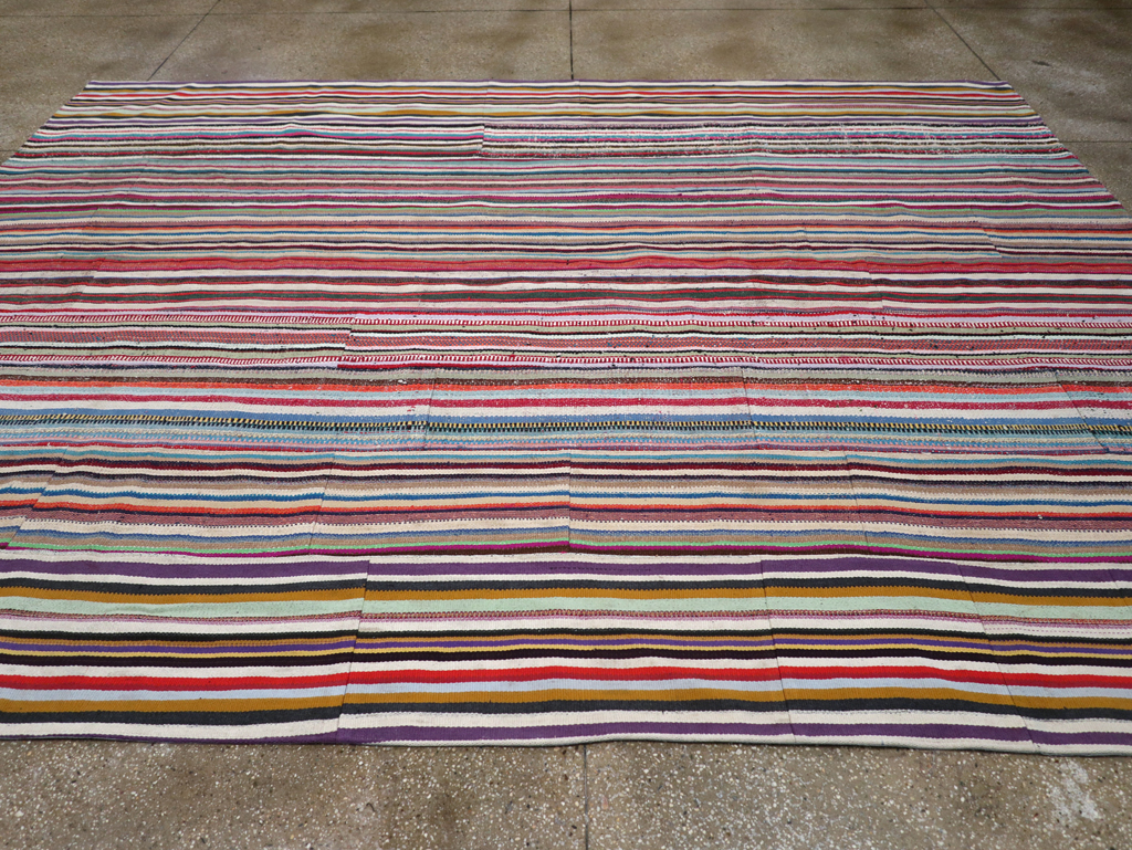 Vintage Turkish Flatweave, No.27149 - Staging